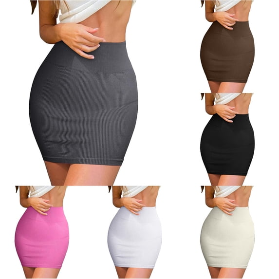 Product Skirt 1 | Versatile Women’s Green Stretch Midi Skirt with Elastic Waist for Easy Movement