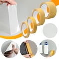 thumbnail image 1 of Product Strong Double Tape Heavy Duty Removable Reusable Clear Wall Mount Tape for Indoor Outdoor Quick Bonding Optical Transparent Solution,1 cm,Yellow1, 1 of 9