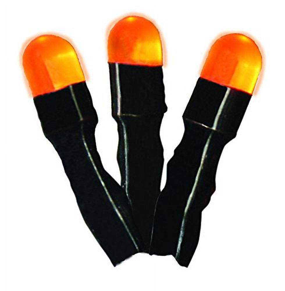 Product Works UltraLED Battery Operated Twinkle Light String, Orange, 3