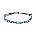 thumbnail image 1 of Product category Accessories Product title Cowboy Hat Bands Ethnic Western Hat Bands for Cowboy Hats Turquoise Beaded Hatbands for Women and Men Boho Hat Accessories,51.2 inch,Black, 1 of 9