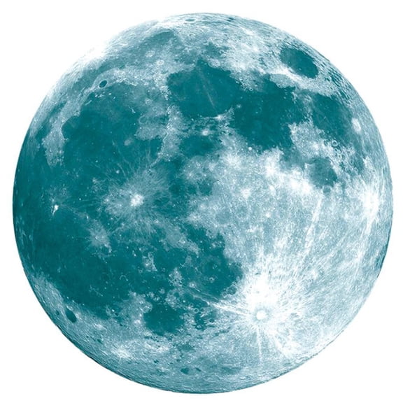 Product category Wall stickers Product title The Wall Moon Glow Sticker in Large 3D Fluorescent Removable Dark Wall Art for Modern Living Spaces