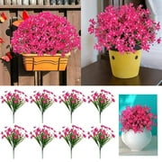 Product flowers1 | Product 8 Bundles Daffodils Flowers Outdoor Spring Flowers Red, 13.78 inch, Red