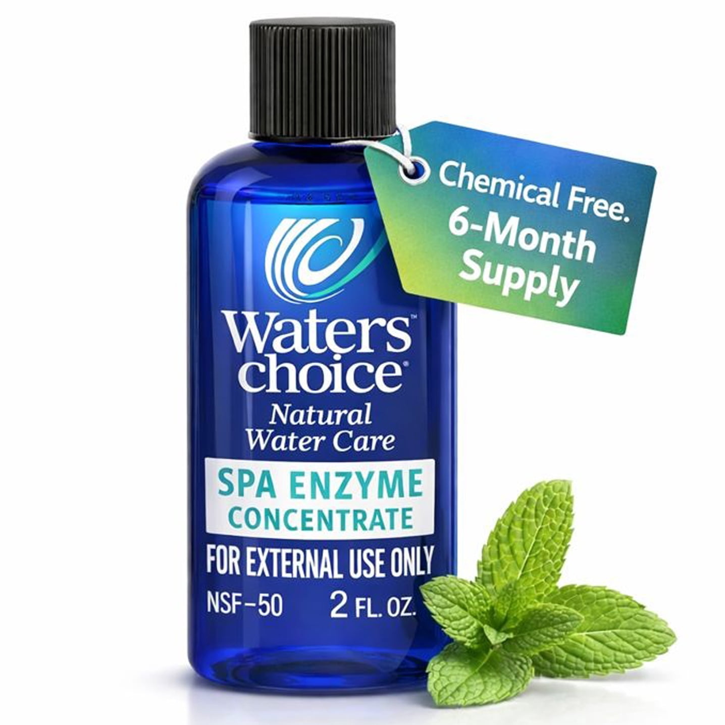 Waters Choice Spa Enzyme Concentrate 2 oz - 6 month supply