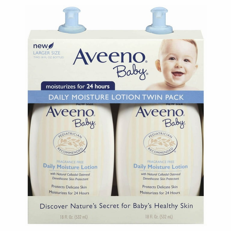 Product of Aveeno Baby Daily Moisture Lotion, 2 pk./18 fl.oz