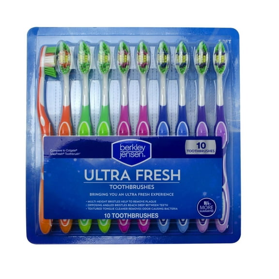 Product of Berkley Jensen Ultra Fresh Toothbrushes 10 Pk.