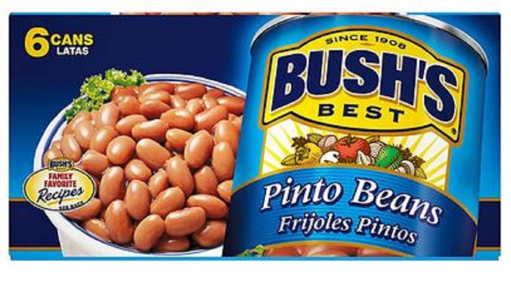 Product of Bush's Pinto Beans 16 oz. 6 Pk.