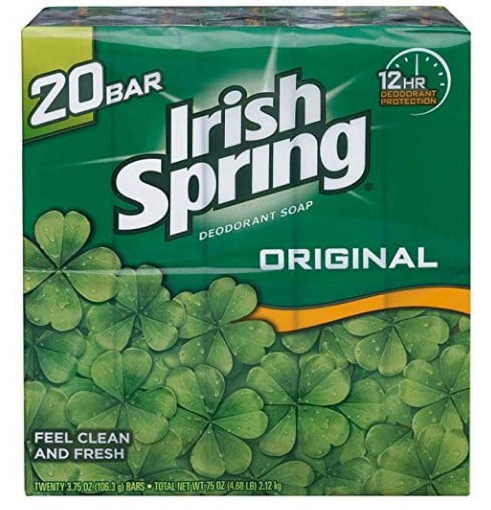Product of Irish Spring Original, Deodorant Bar Soap, 20 ct./3.7 oz.