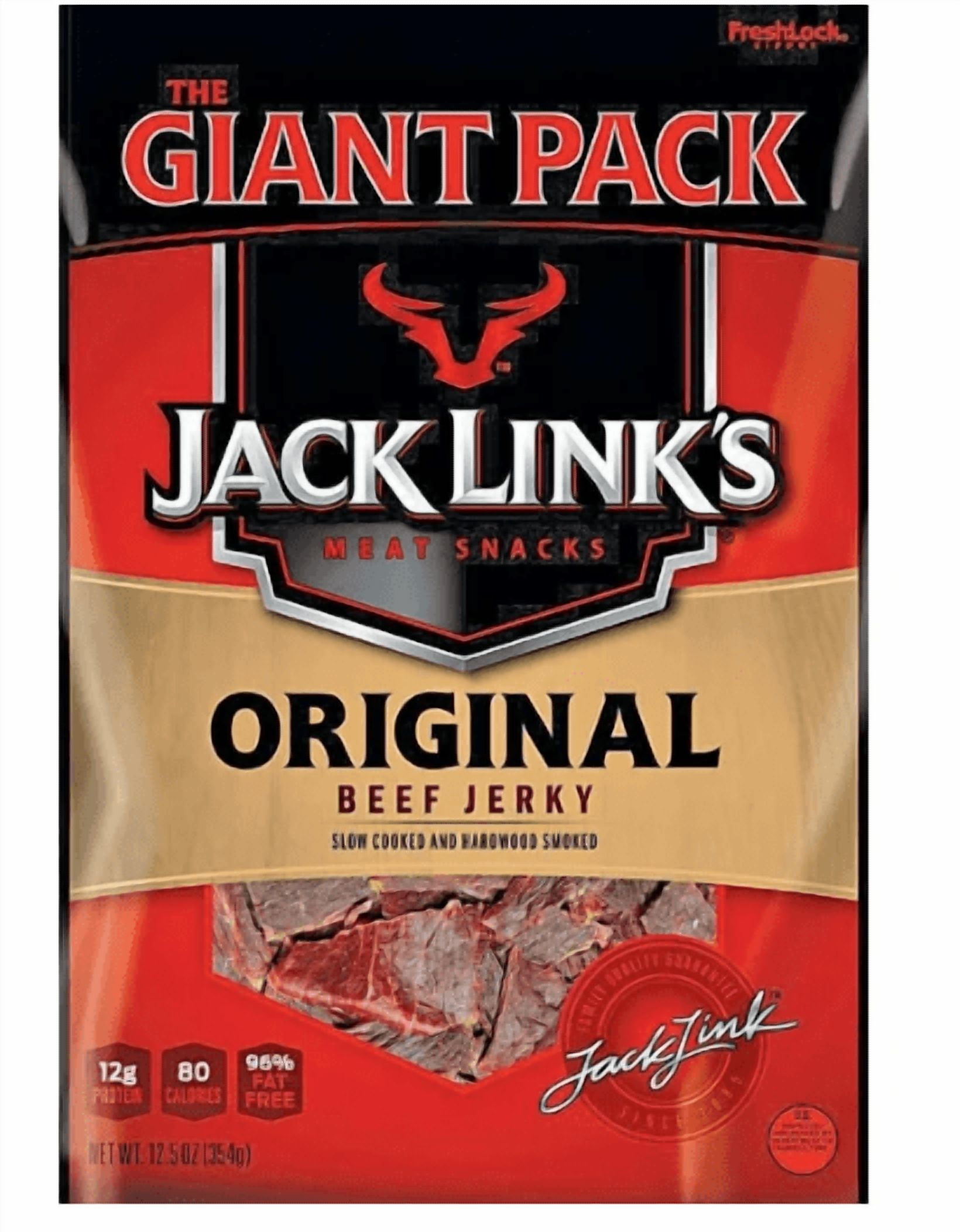 Product of Jack Link's Original Beef Jerky 12.5 oz.