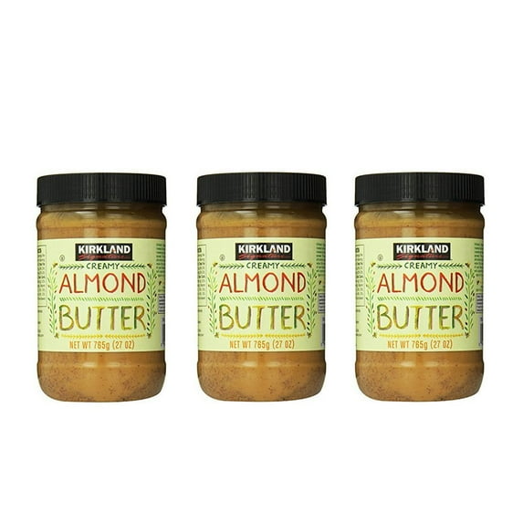 Product of K.S Creamy Almond Butter, 27 oz (Pack of 3)