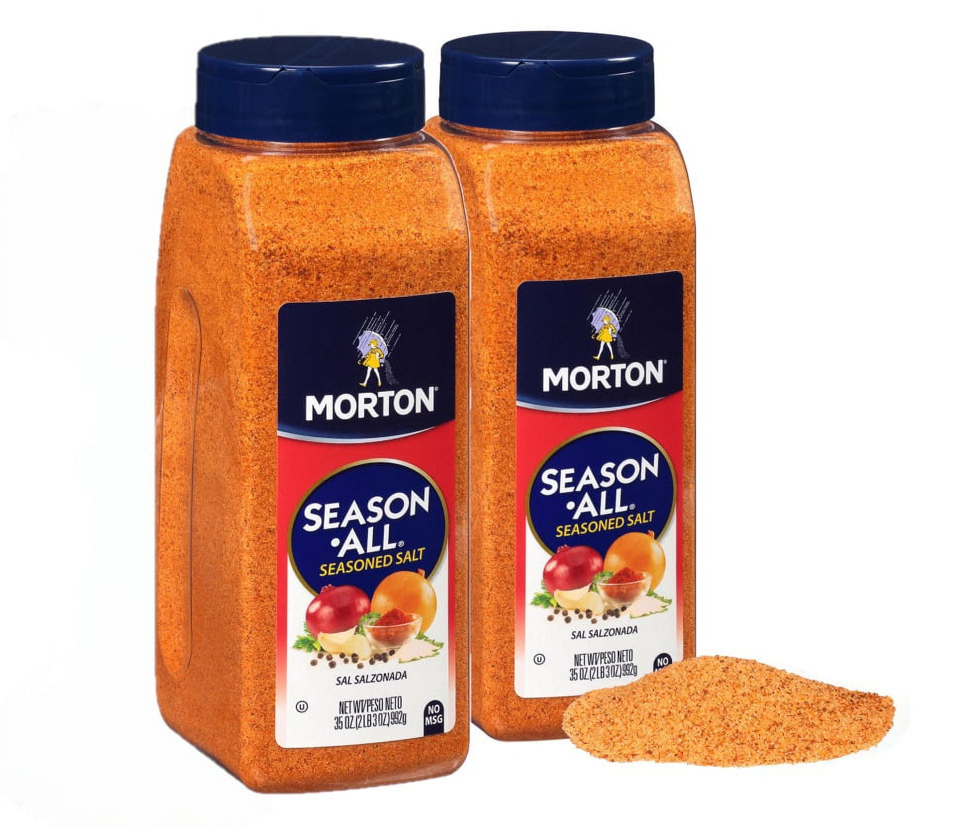 Product of Morton Season-All Seasoned Salt Ounce 35 Ounce (Pack of 2)