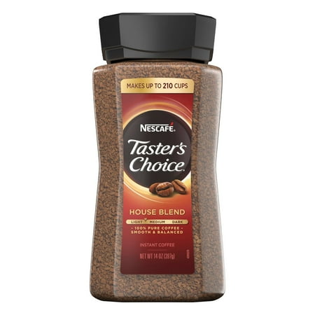 Product of Nescafe Taster's Choice House Blend Instant Coffee, 14 oz. [Biz Discount]