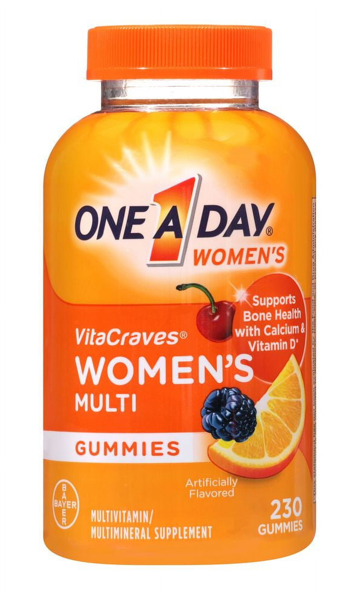 Product of One A Day Women's VitaCraves Multivitamin Gummies, 230 ct.