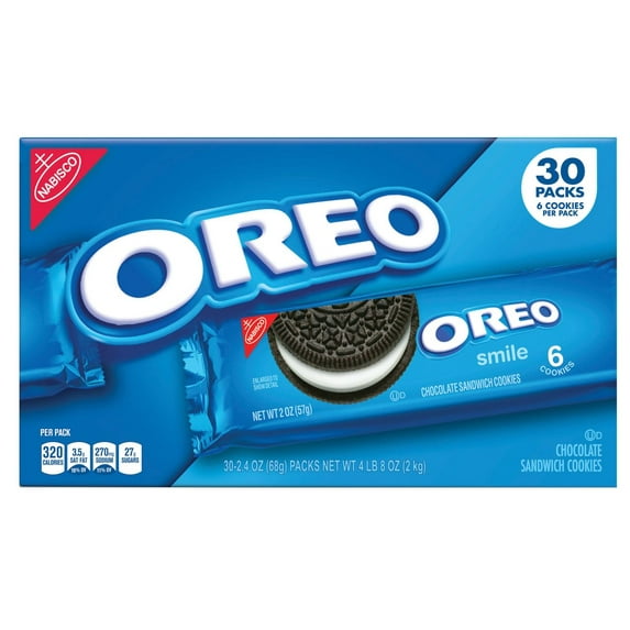 Product of Oreo Cookies 30 Pk. 72 oz.