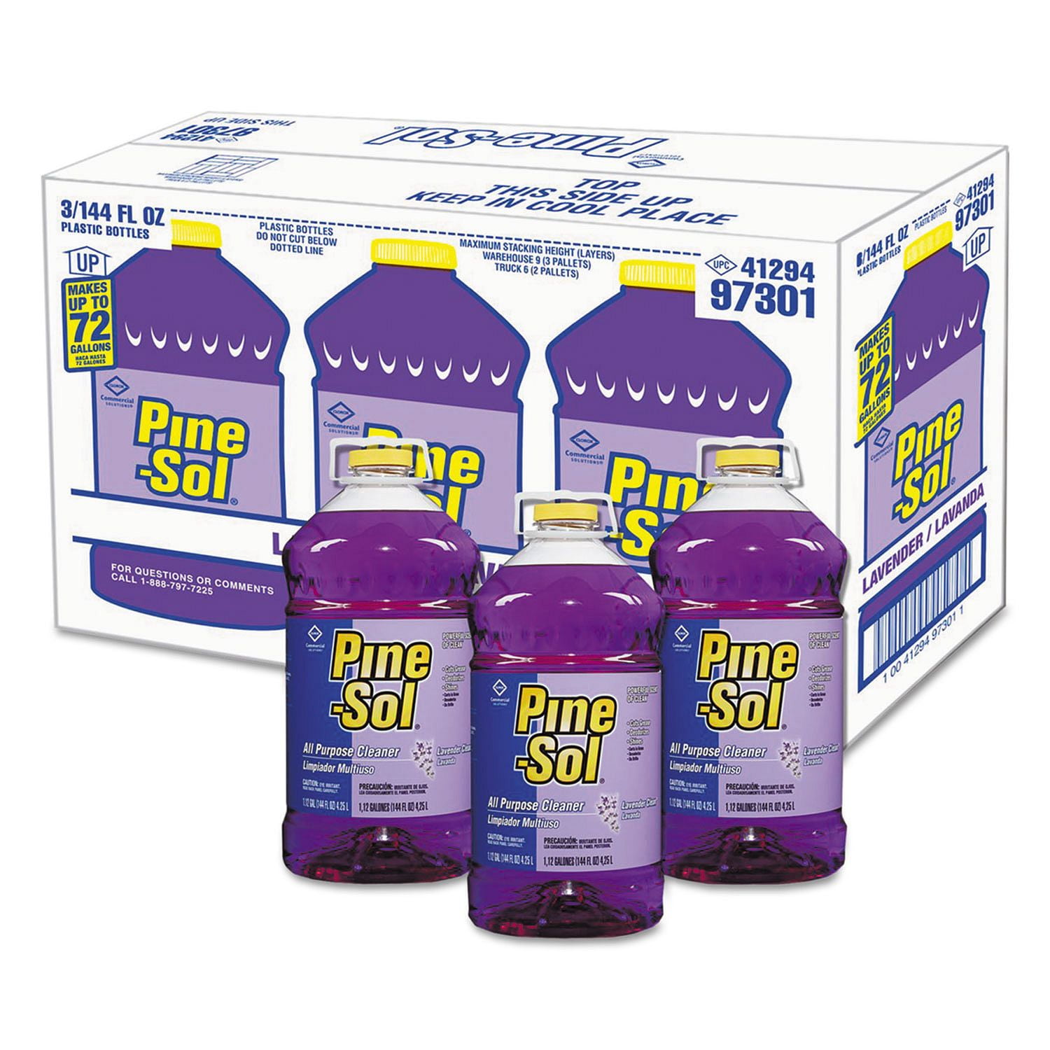 Product of PineSol All Purpose Cleaner, Lavender Clean (3 pk., 144 oz