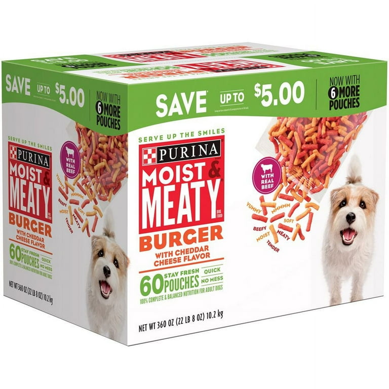 Moist and meaty dog food walmart online