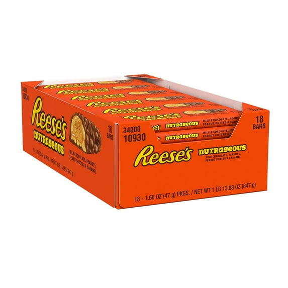 Product of Reese's Nutrageous 18 Pk. 1.66 oz.
