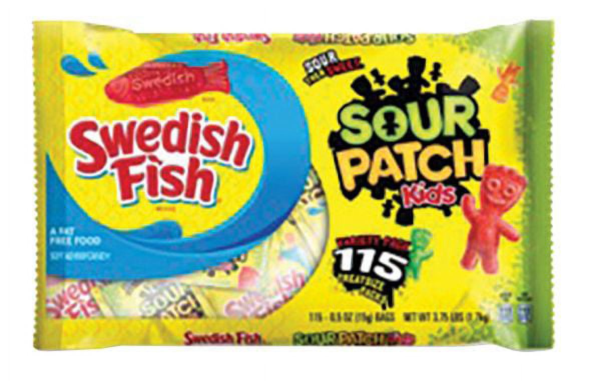 Product of Sour Patch Kids Candy and Swedish Fish Candy Variety Pack 115 Ct. - image 1 of 1