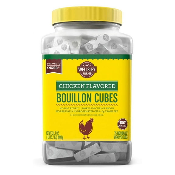 Product of Wellsley Farms Chicken Flavored Bouillon Cubes, 75 ct.