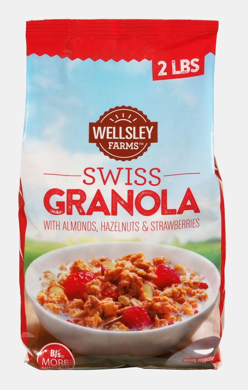 Product of Wellsley Farms Swiss Granola, Assorted Flavor 2 lbs. 32 oz.