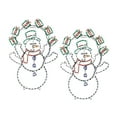 thumbnail image 1 of ProductWorks 60" Pro-Line LED Animated Juggling Snowman Decoration (2 Pack), 1 of 10
