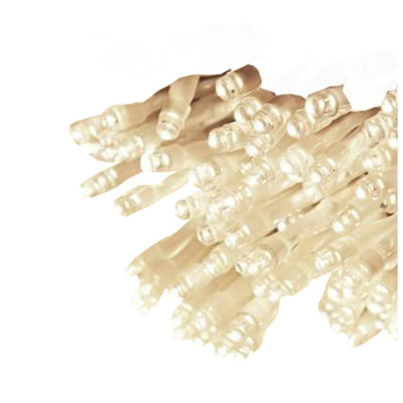 ProductWorks Indoor/Outdoor 150 LED-Micro Bulbs String Light Set with 8-Function Controller, Warm White, 36ft