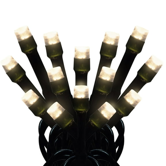 ProductWorks Indoor/Outdoor 150 LED-Micro Bulbs String Light Set with 8-Function Controller, Brilliant White, 36ft