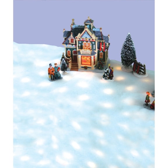 ProductWorks LED White Snow Cover Battery Operated, with 8 Light Functions 42" L X 12" W