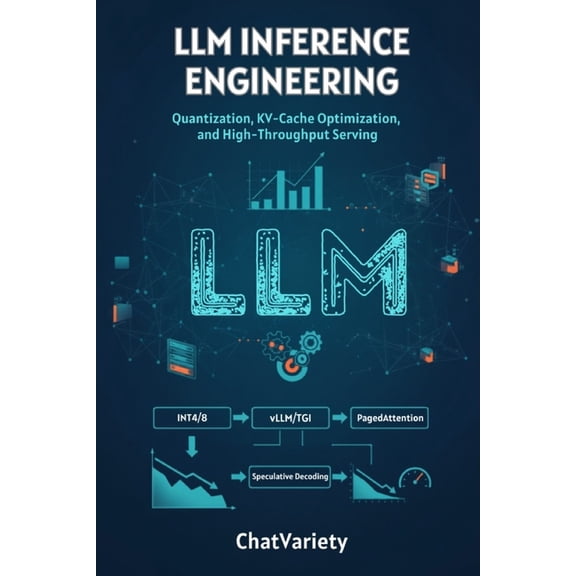 Production AI Engineering LLM Inference Engineering: Quantization, KV-Cache Optimization, and High-Throughput Serving: A Production Engineer's Gui, (Paperback)