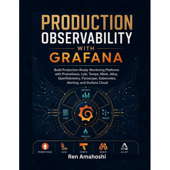 Production Observability with Grafana: Build Production-Ready Monitoring Platforms with Prometheus, Loki, Tempo, Mimir, , (Paperback)