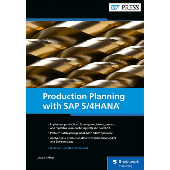 Production Planning with SAP S/4hana, (Hardcover)