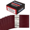 Premium Red 320 Grit 1/4 Sheet Size Red Sanding Sheets
