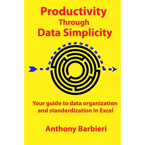 Productivity Through Data Simplicity: Your guide to data organization and standardization in Excel (Paperback)