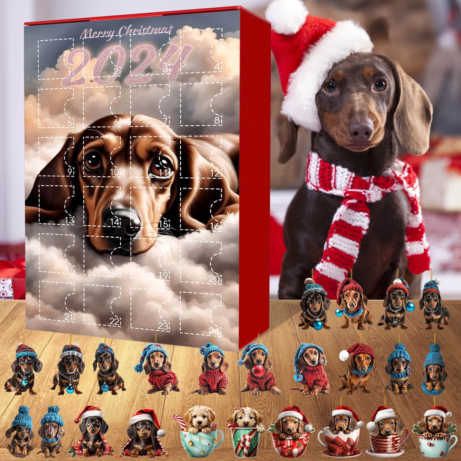 Productivity Timer Desk before Christmas Countdown Clock Event Calendar