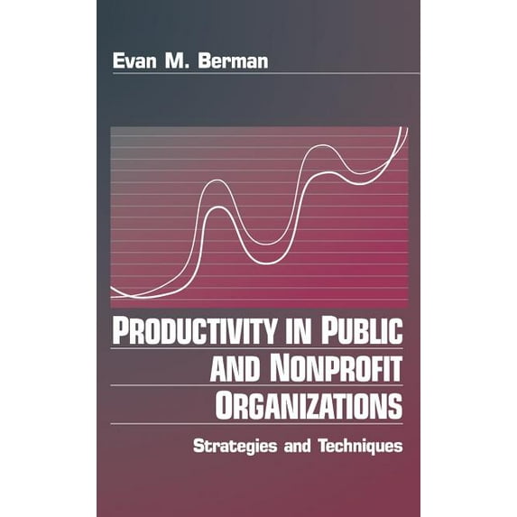 Productivity in Public and Non Profit Organizations: Strategies and Techniques, (Hardcover)