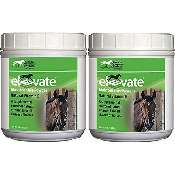 Products 2 Pack of Elevate Maintenance Power, 2 Pounds Each, Natural Vitamin E Horse Supplement