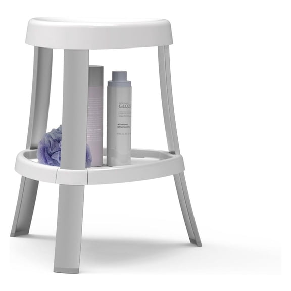 Products 70061 Spa Shower Seat with Shelf, White