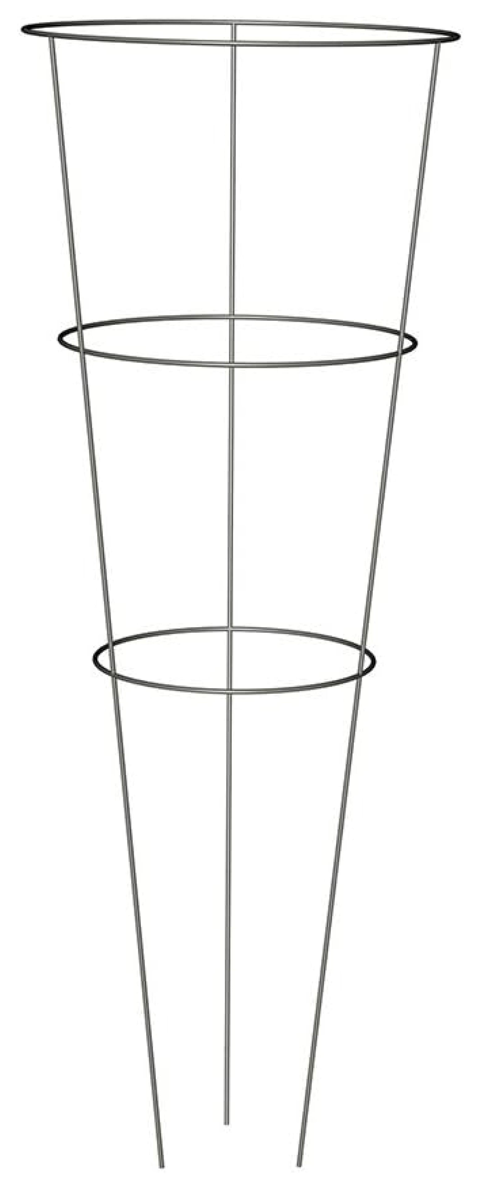 Products 89723 Tomato and Plant Support Cage,Galvanized, Pack of 10 Multicolor