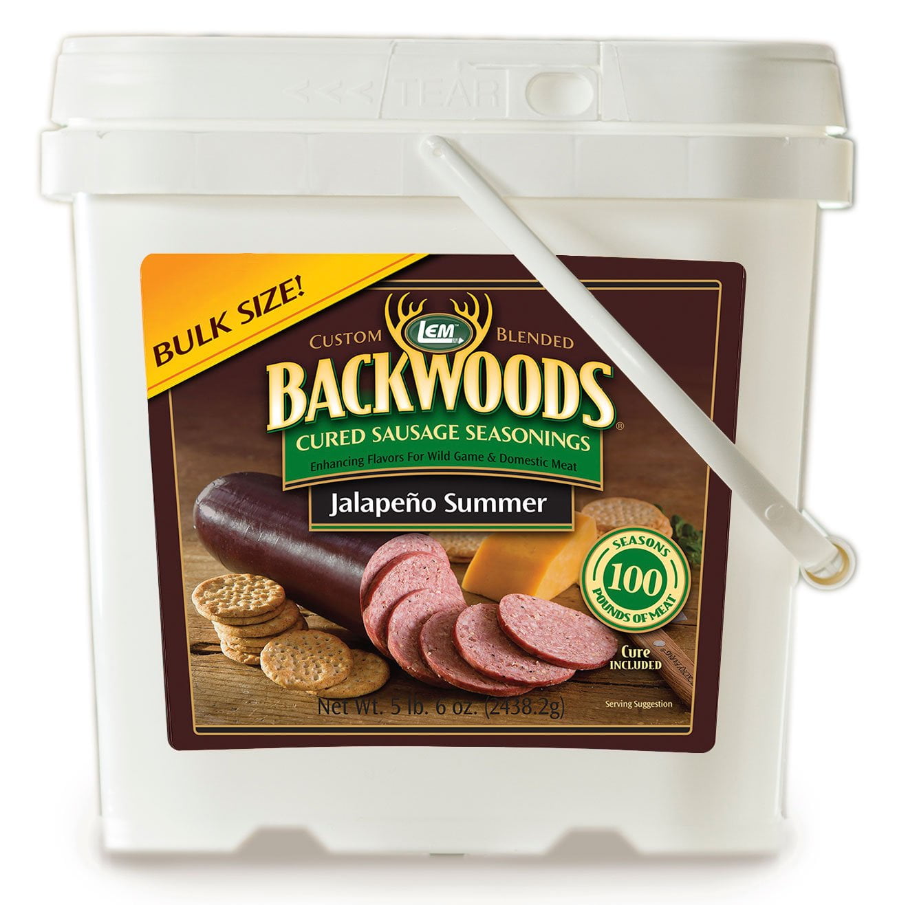 Products Backwoods Jalapeno Summer Cured Sausage Seasoning, Ideal for