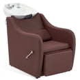 thumbnail image 1 of Products BarberPub Shampoo Barber Backwash Chair Extended, Ceramic Shampoo Bowl Sink Chair Station for Spa Beauty Salon 9090, 1 of 8