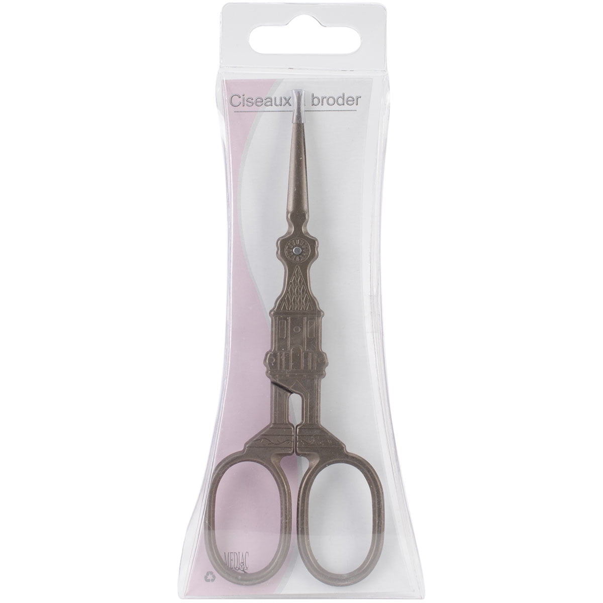 Products From Abroad Designer Embroidery Scissors 5.5"-Big Ben - Copper