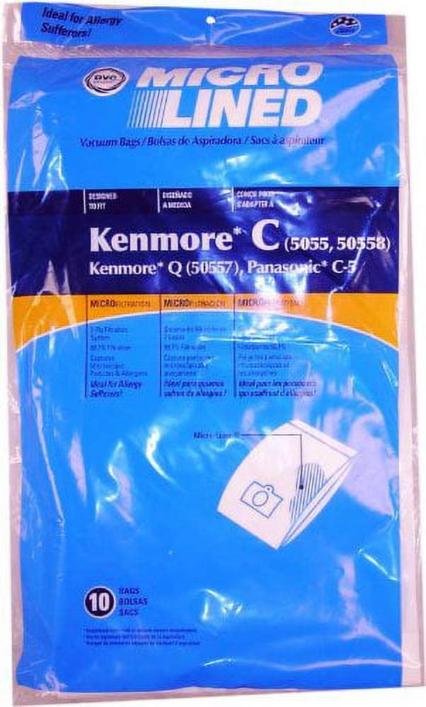 Products Kenmore 5055/50558 Micro Lined Paper Vacuum Bag, 10Pack, Fits