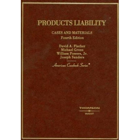 Pre-Owned Products Liability: Cases and Materials (Hardcover) 0314161236 9780314161239