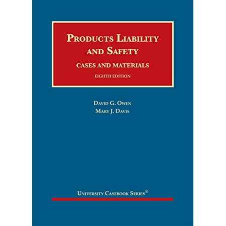 Pre-Owned Products Liability and Safety, Cases and Materials (University Casebook Series)