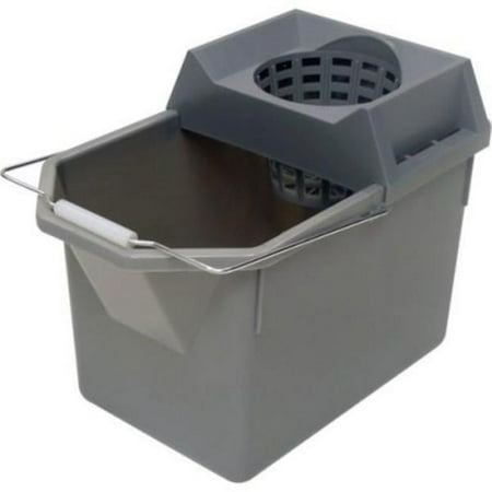 Products Pail Mop Strainer Combo Pack, Steel Gray