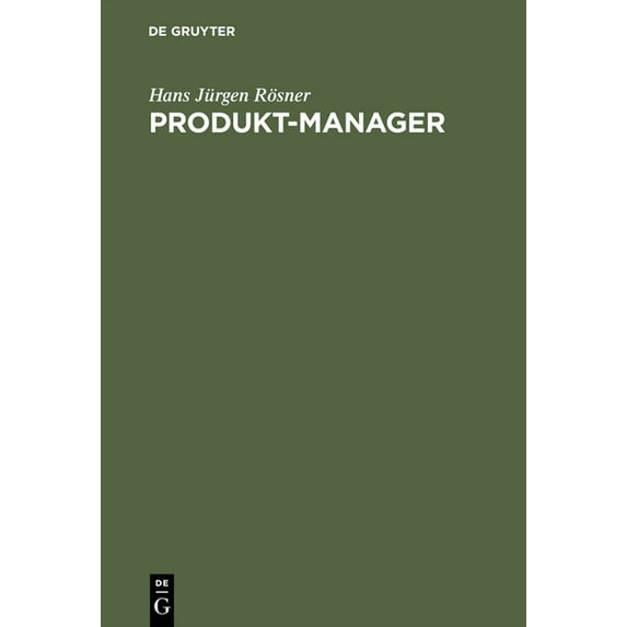 Produkt-Manager, (Hardcover)