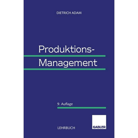 Produktions-Management, (Hardcover)