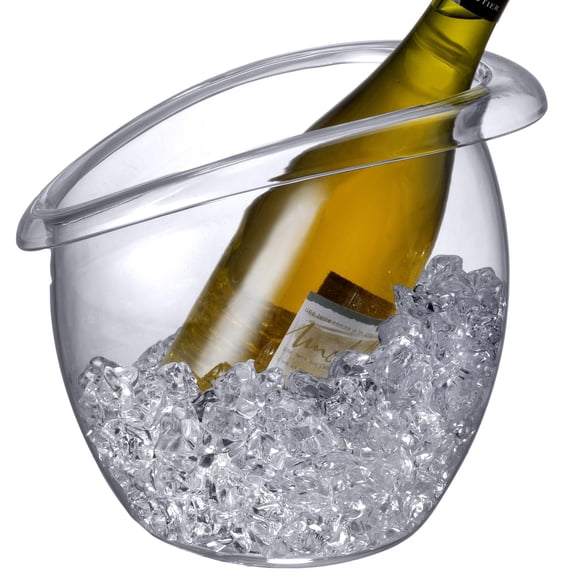 Prodyne Bubble Wine Bucket, 3.2 Quarts, Large, Clear