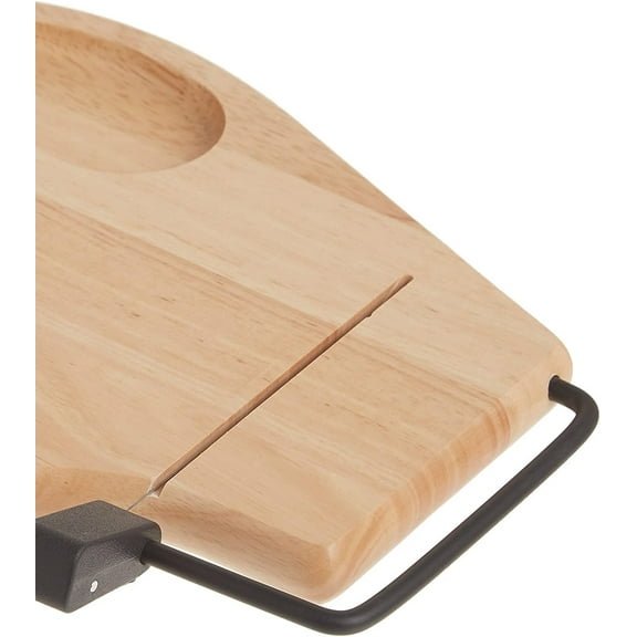 Prodyne Cheese Slicer/Tray with Cracker Well