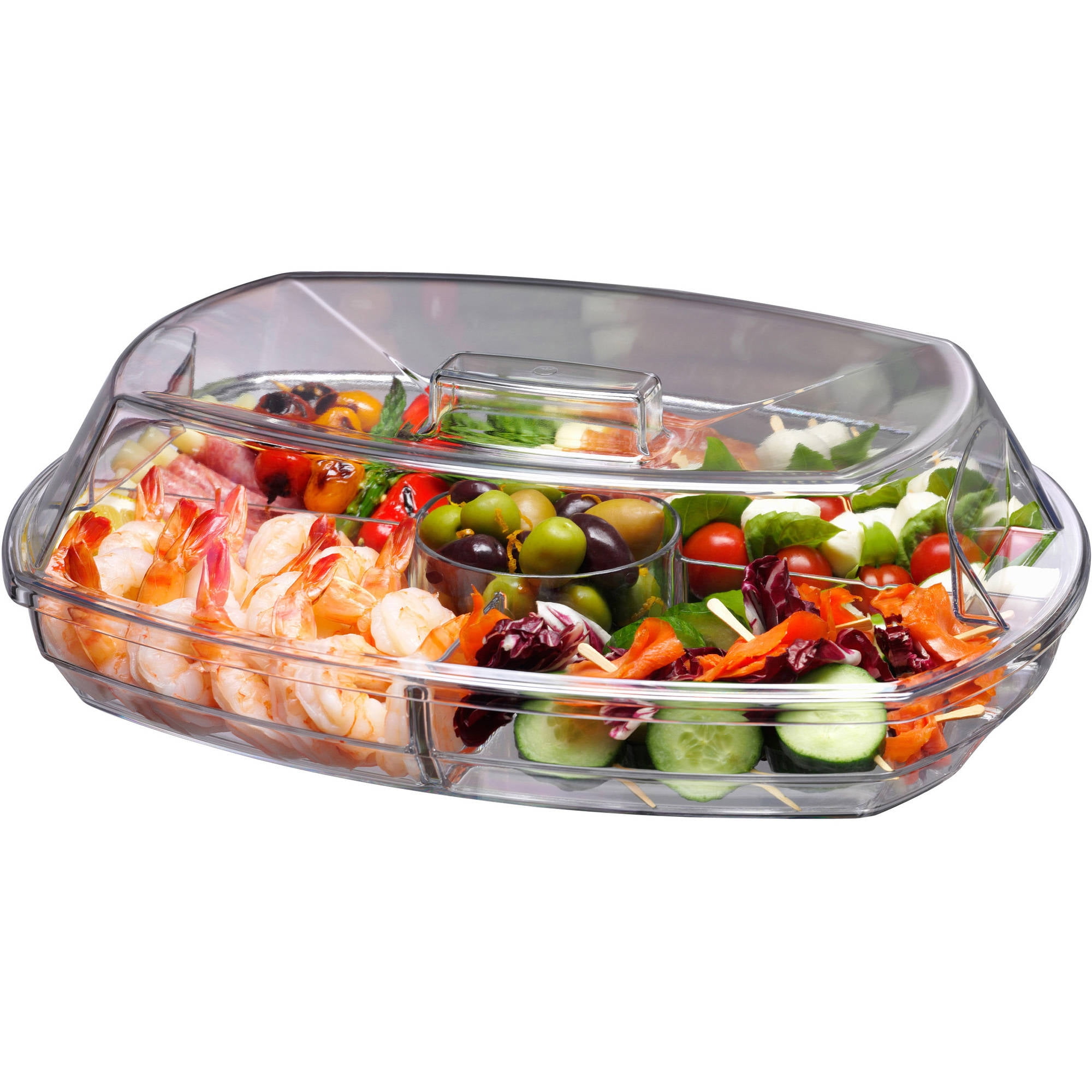 Prodyne Iced up Salad to Go Carry and Serve Bowl for sale online