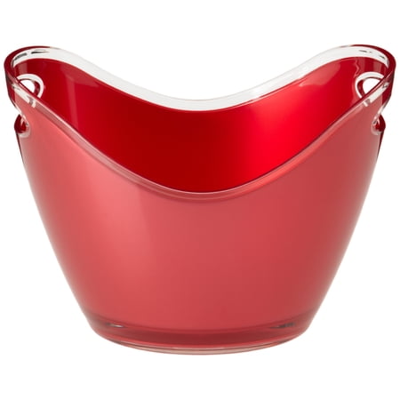 Prodyne G-2-R Two Bottle Bucket, Red